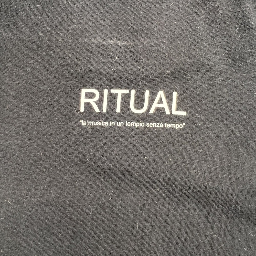 Vtg 90's Isle of MTV Ritual T Shirt L Black Men Screen Stars Promo Single Stitch - Picture 11 of 12